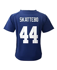 Nike Preschool Cam Skattebo Royal New York Giants Game Jersey