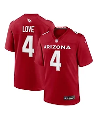Nike Men's Cardinal Jeremiyah Love Arizona Cardinals 2026 Nfl Draft First Round Pick No. 3 Team Game Jersey