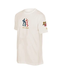 New Era Men's Cream York Yankees 250th Fourth of July T-Shirt