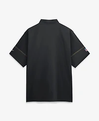 Nike Men's Black San Francisco 49ers Sideline Short Sleeve Quarter-Zip Coaches Jacket
