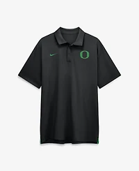 Nike Men's Black Oregon Ducks 2026 Sideline Tour Dri-fit Polo Shirt