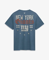 Fanatics Men's Blue New York Giants Washed Americana T-Shirt