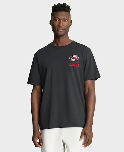 Fanatics Men's Black Carolina Hurricanes Crash The Net Legacy T-Shirt