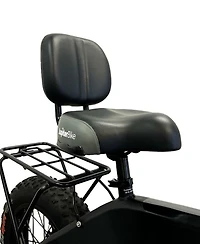 JupiterBike Electric Bikes Cruiser Bicycle Seat With Backrest