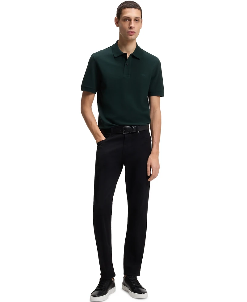 Boss by Hugo Men's Cotton Pique Pallas Logo Polo Shirt