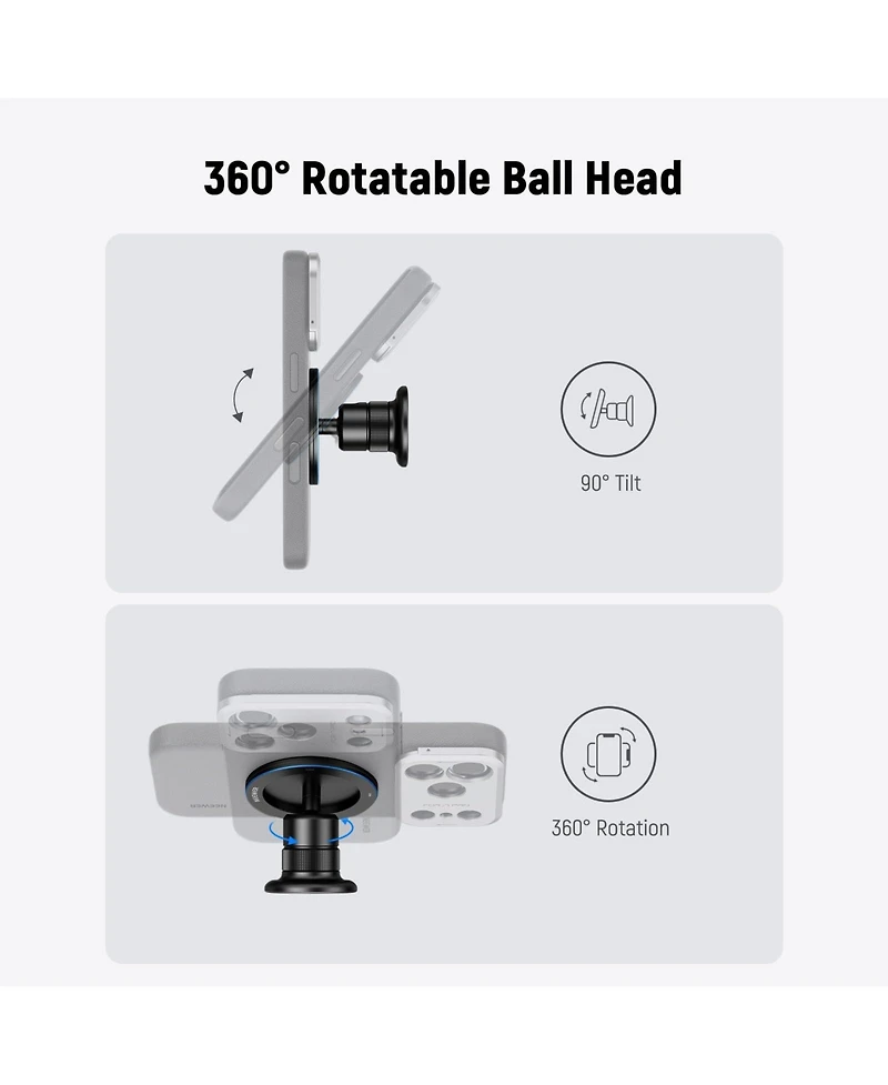 Neewer PA072 Camera Tripod for select iPhone models