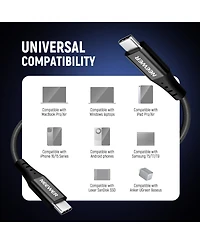 Neewer PS010 Camera Battery and Charging Accessory with 35cm, 240W, Usb C for select iPhone and Android mobile devices