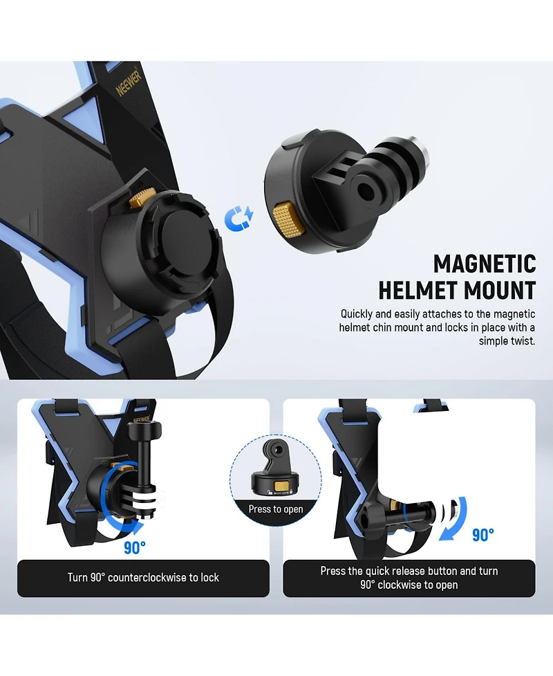 Neewer GP19 Camera Mounting Accessory for select Dji Osmo Action models