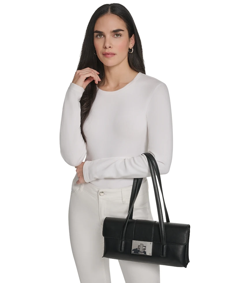 Calvin Klein Saige Medium Shoulder Handbag