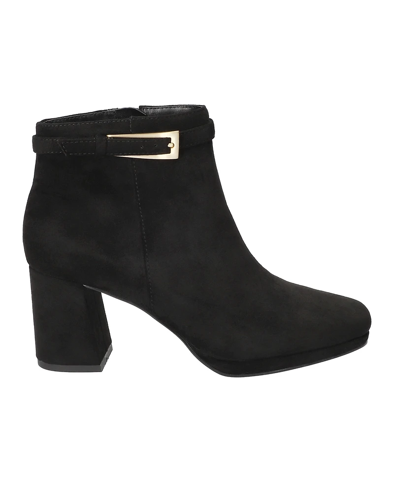 Bella Vita Women's Hudson Ankle Square Toe Booties
