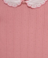 Little Me Baby Girls' Rose Long-Sleeve Bodysuit, Pants and Headband, 3-Piece Set