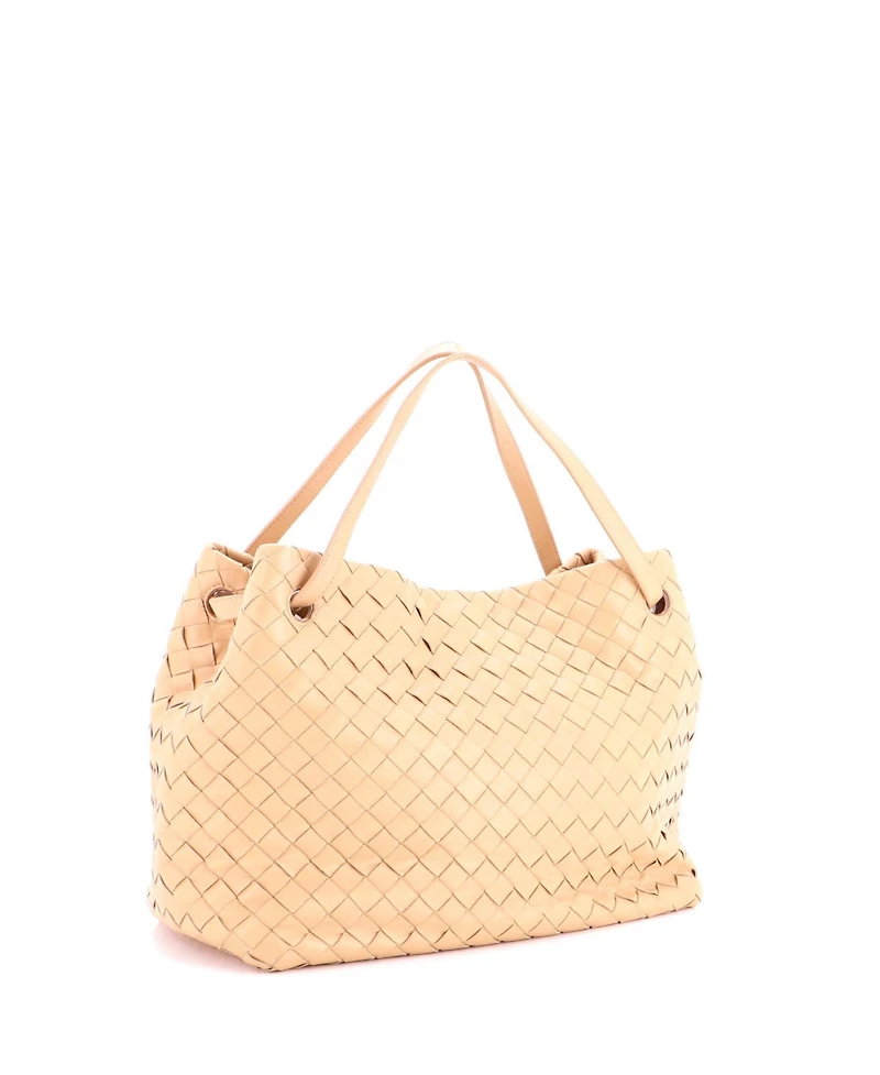 Pre-Owned Bottega Veneta Medium Garda Bag Intrecciato Nappa