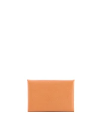 Pre-Owned HERMES Calvi Card Holder Epsom