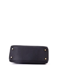 Pre-Owned HERMES Kelly 28 Handbag Black Togo with Gold Hardware