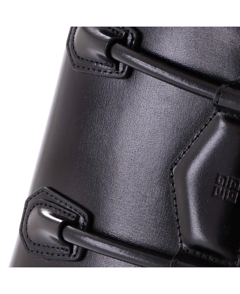 Pre-Owned Givenchy Mini Antigona Lock Bag Leather