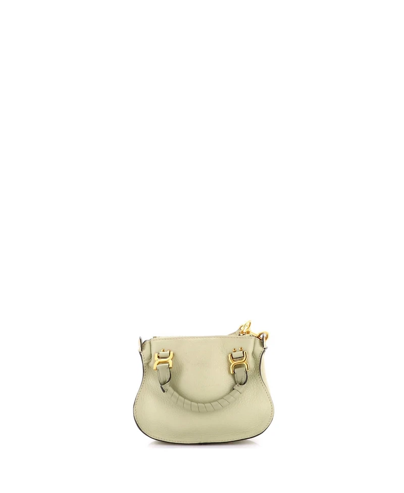 Pre-Owned Chloe Baby Marcie Satchel Leather