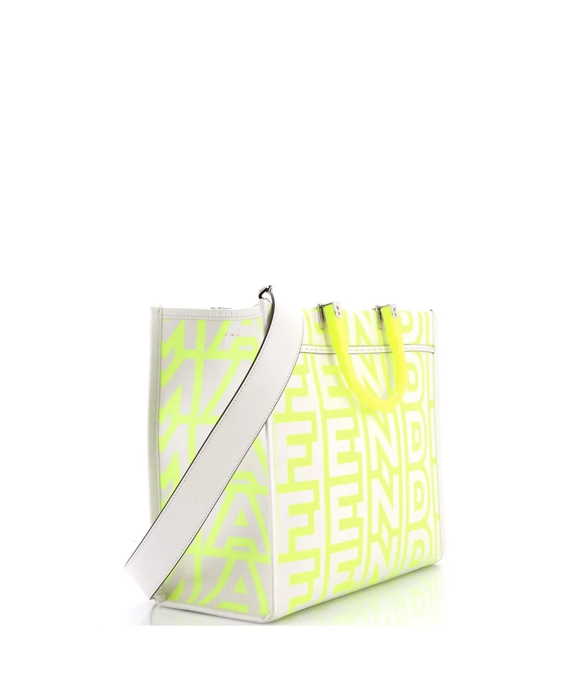 Pre-Owned Fendi Medium x Marc Jacobs Sunshine Shopper Tote Printed Leather