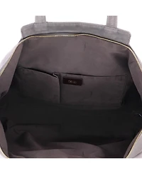 Pre-Owned Fendi Ff Chain Tote Nubuck