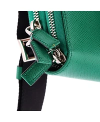 Pre-Owned Prada Front Pocket Phone Holder Crossbody Bag Saffiano Leather