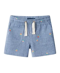 Andy & Evan Boys 9-12M, 18-24M Watermelon Stripe Buttondown and Short Set