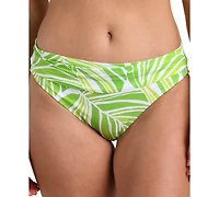 La Blanca Women's Serene Palm Sash Hipster Swim Bottoms