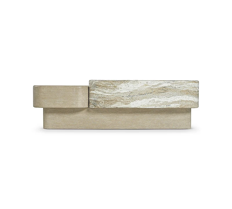 Bernhardt Arcadia 58" Oak Coffee Table