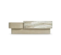 Bernhardt Arcadia 58" Oak Coffee Table