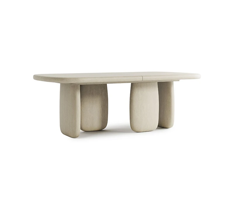 Bernhardt Arcadia 30" Wood Faux Stone Top Dining Table