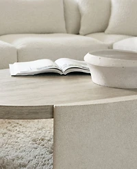 Bernhardt Arcadia 2-Piece Faux Stone Cocktail & Side Table Set