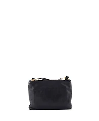 Pre-Owned Prada Small Double Zip Crossbody Bag Vitello Daino