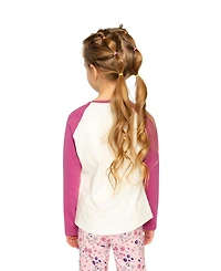 Deux par Toddler Girls 2T- 5T Raglan Organic Cotton T-Shirt