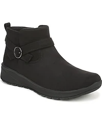 LifeStride Women's Guilder Zip Round Toe Short Boots
