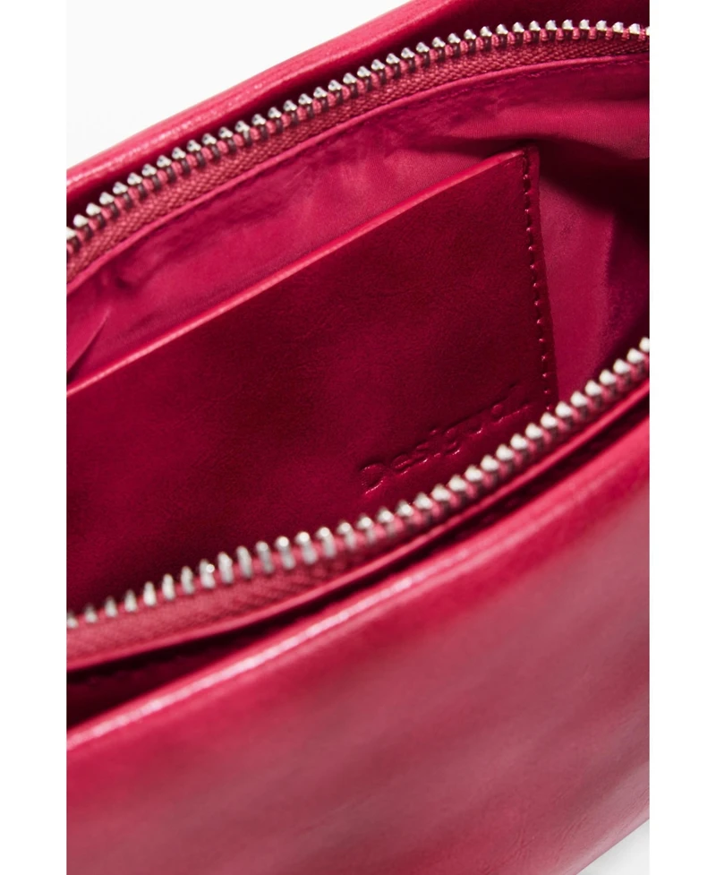 Desigual Women's Medium Faux Leather Charm Bag
