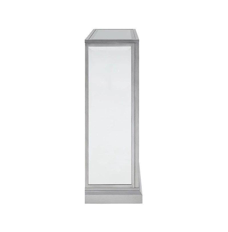 Augusta Home Trandling Mirrored Electric Fireplace