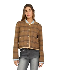 Belle & Bloom Women's Dynasty Boxy Paisley Jacket