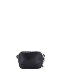 Pre-Owned Gucci Mini Bree Disco Crossbody Bag Microguccissima Leather