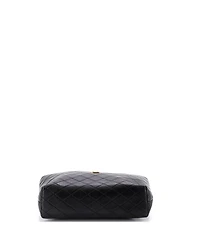 Pre-Owned Saint Laurent Gaby Zipped Pouch Quilted Leather