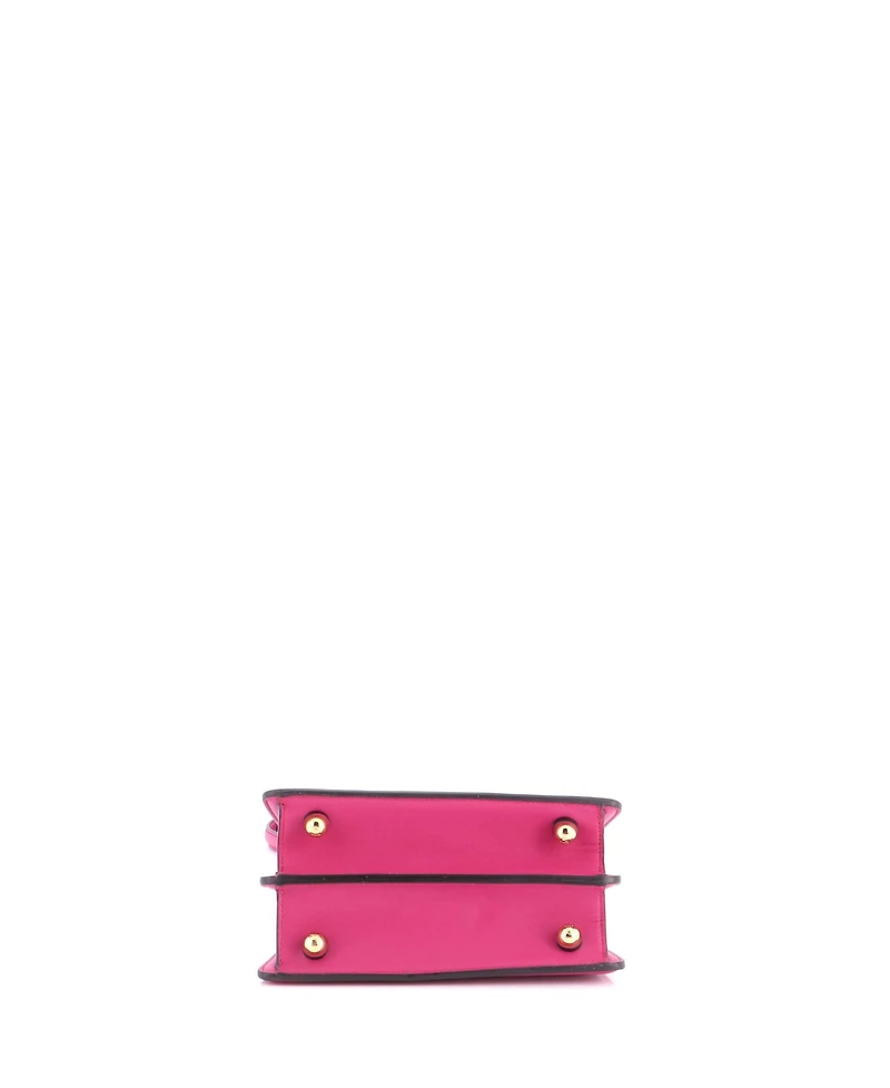 Pre-Owned Fendi Petite Peekaboo ISeeU Bag Leather