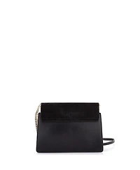 Pre-Owned Chloe Mini Faye Chain Shoulder Bag Leather and Suede