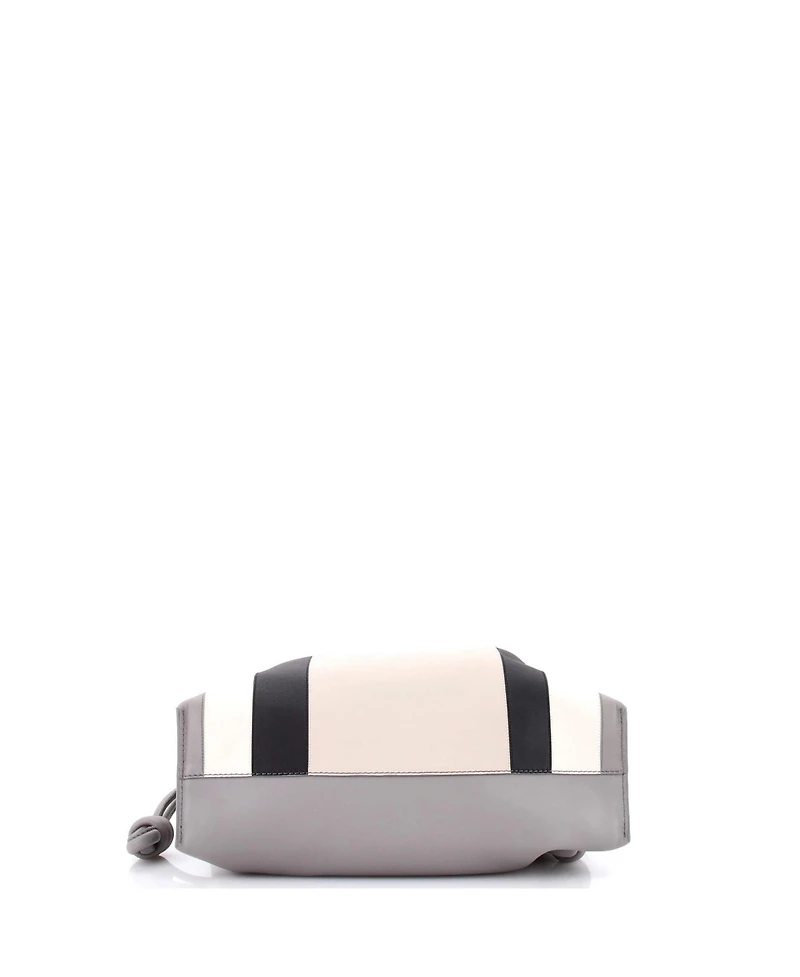 Pre-Owned Loewe Medium x Albers Flamenco Knot Clutch Leather