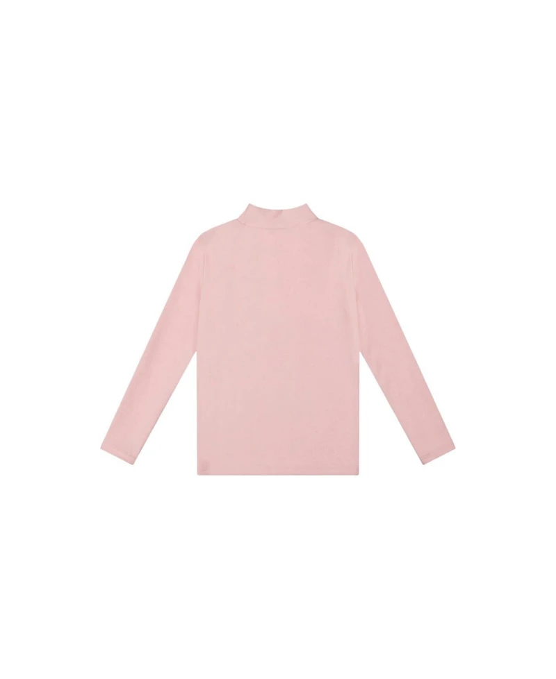 Deux par Toddler Girl 2T -5T Brushed Rib Mock Neck Top