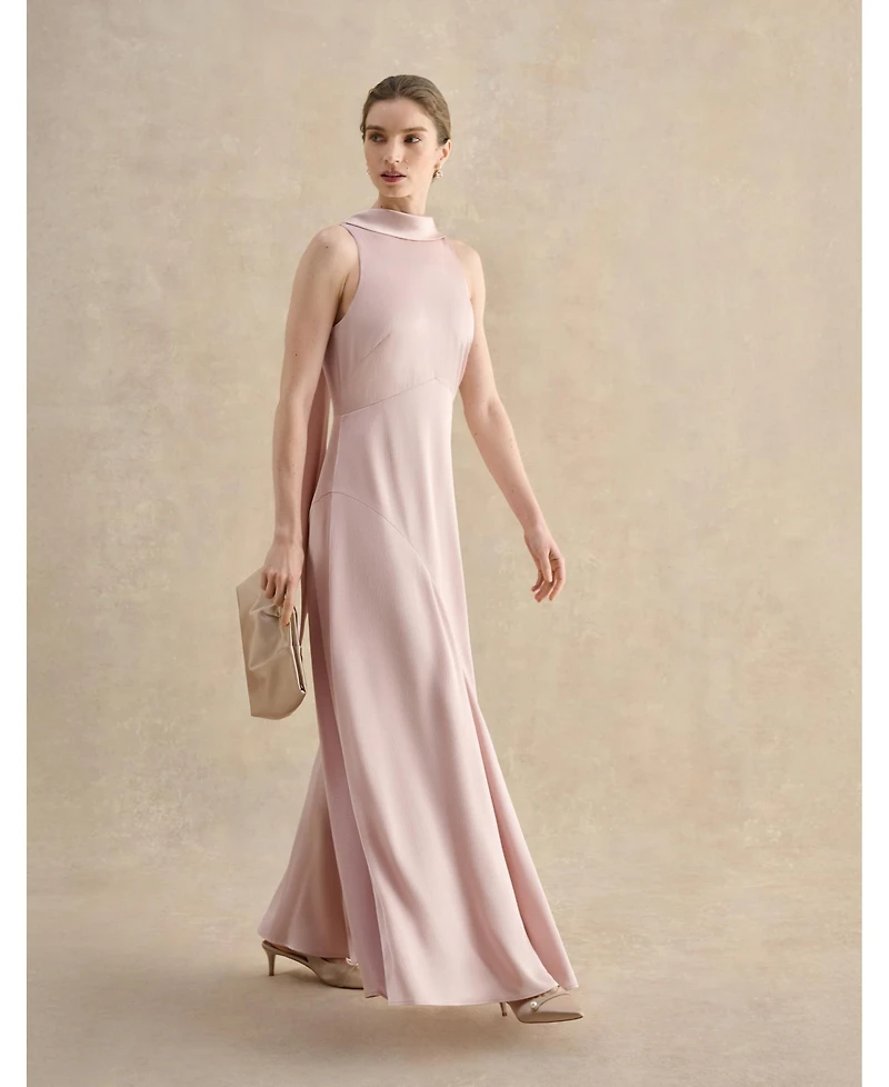 Hobbs London Women's Marilyn Satin Maxi Dress