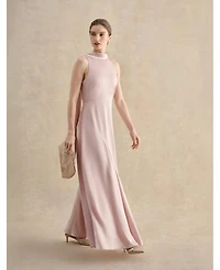 Hobbs London Women's Marilyn Satin Maxi Dress