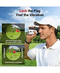 Cowin Golf Rangefinder 1500 Yard Slope Switch with Usb-c Recharge 7x Magnification and Magnetic Mount