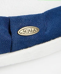 Scala Men's Linen Fedora Hat