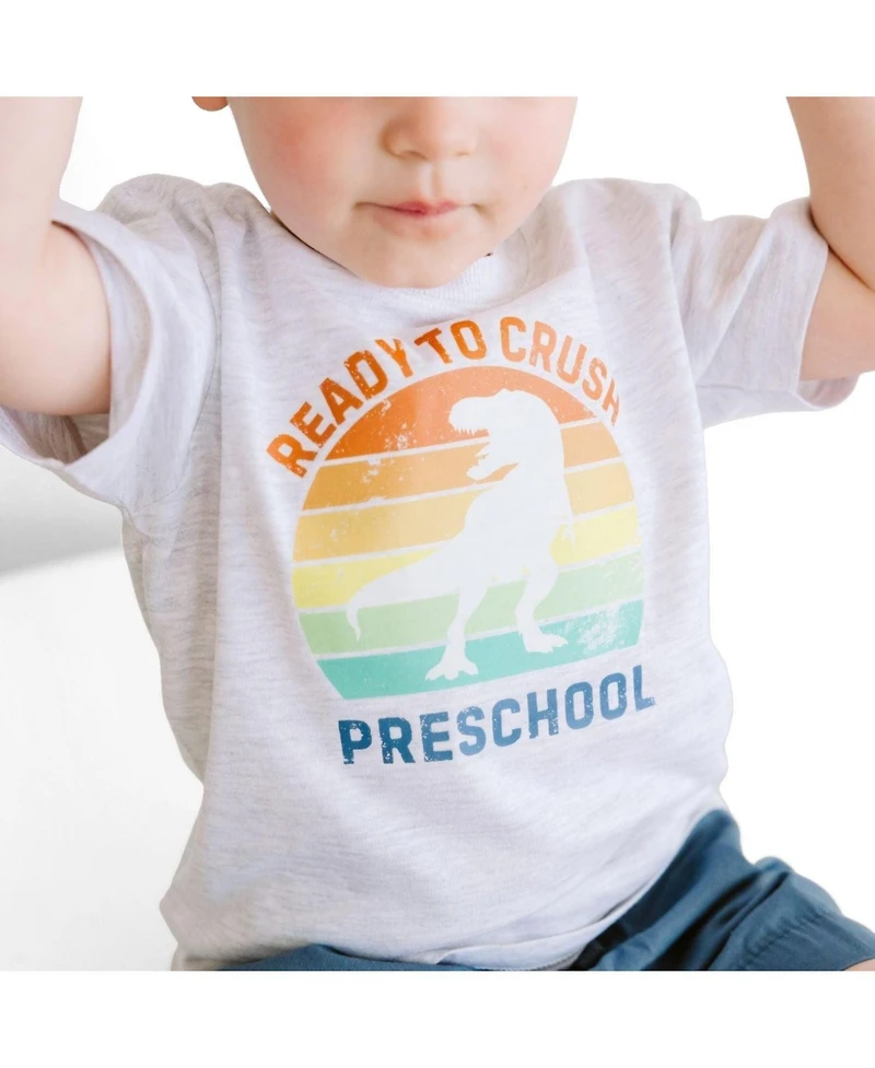Sweet Wink Little Boys Ready to Crush Preschool Short Sleeve T-Shirt