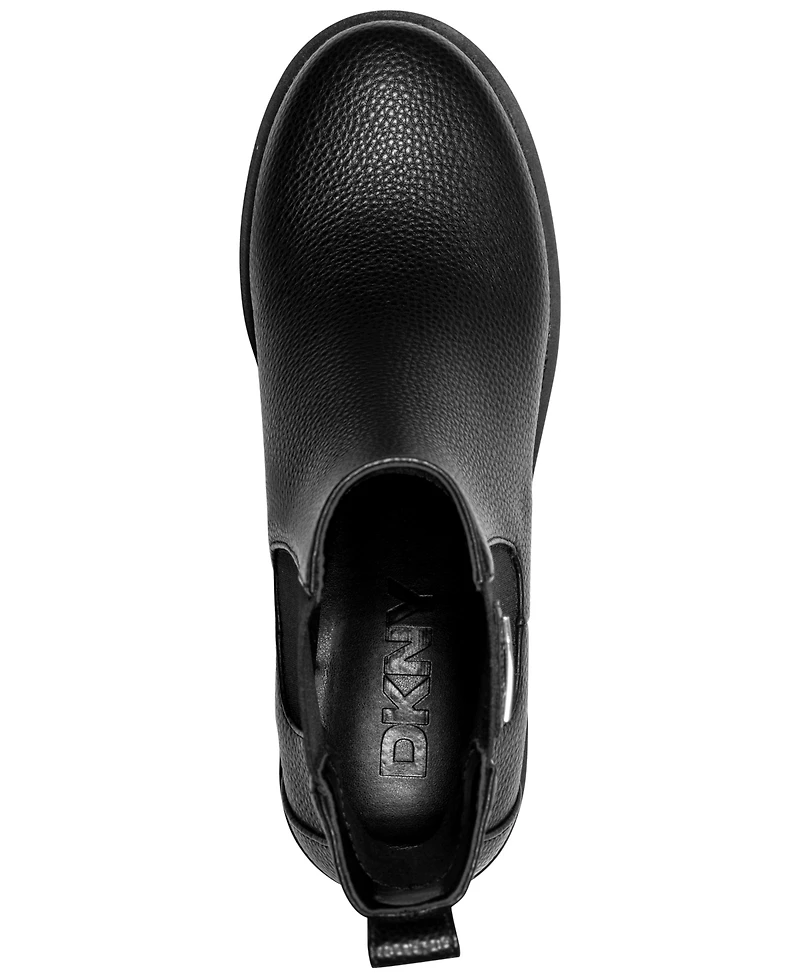 Dkny Women's Rick Round Toe Chelsea Booties