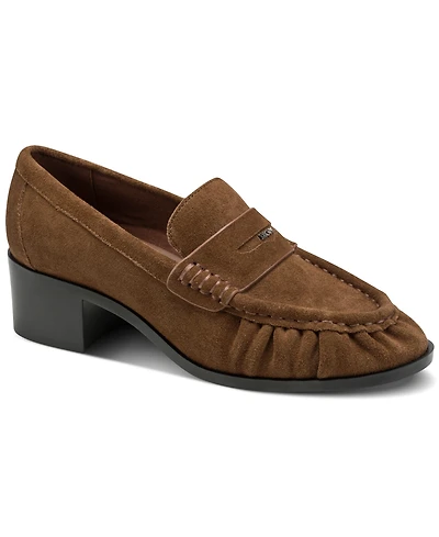 Dkny Women's Ladey Slip-On Heeled Loafer Pumps