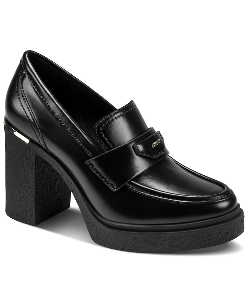 Dkny Women's Tafani Slip-On Heeled Loafer Pumps
