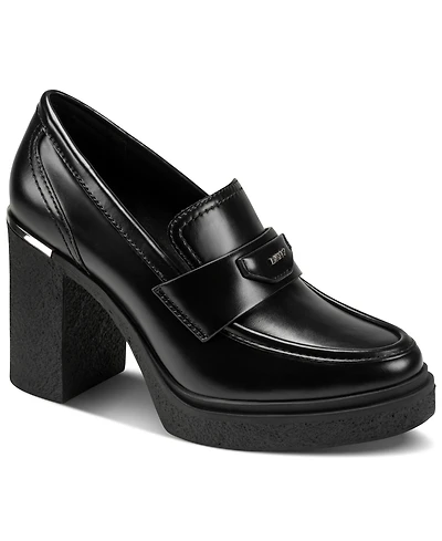 Dkny Women's Tafani Slip-On Heeled Loafer Pumps